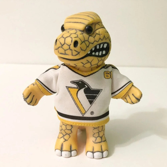 NHL The Predators Dinosaur Figure Woo Wee Pittsburgh Penguins Mario Lemieux Toy - Picture 15 of 15